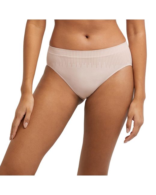 Bali Comfort Revolution Modern Seamless Hi-cut Underwear in Brown | Lyst