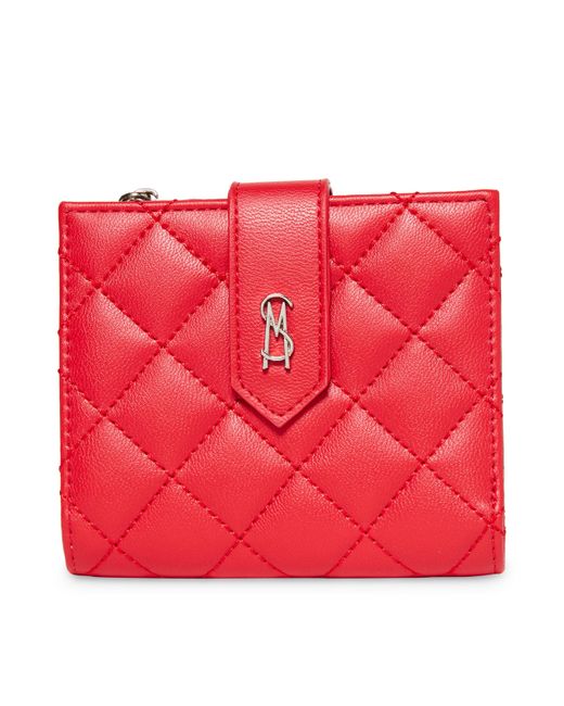 Red steve madden clearance wallet