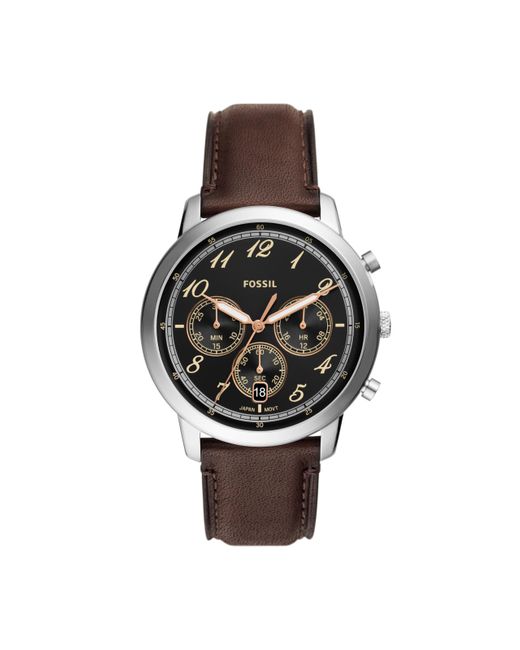 Fossil Brown Neutra Arabic Chronograph Stainless Steel Watch for men