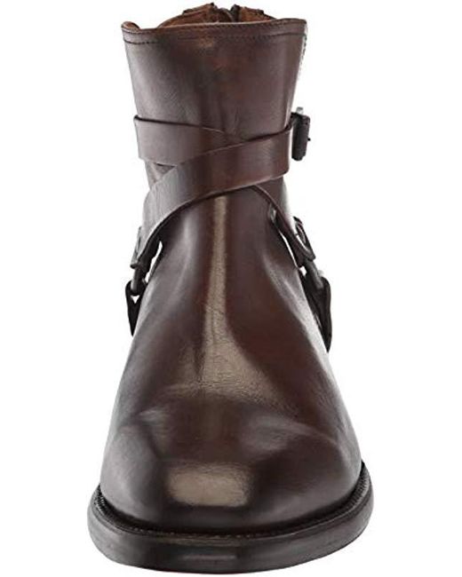 frye weston cross strap