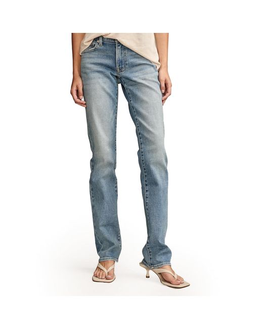 Lucky Brand Blue Mid Rise Sweet Straight