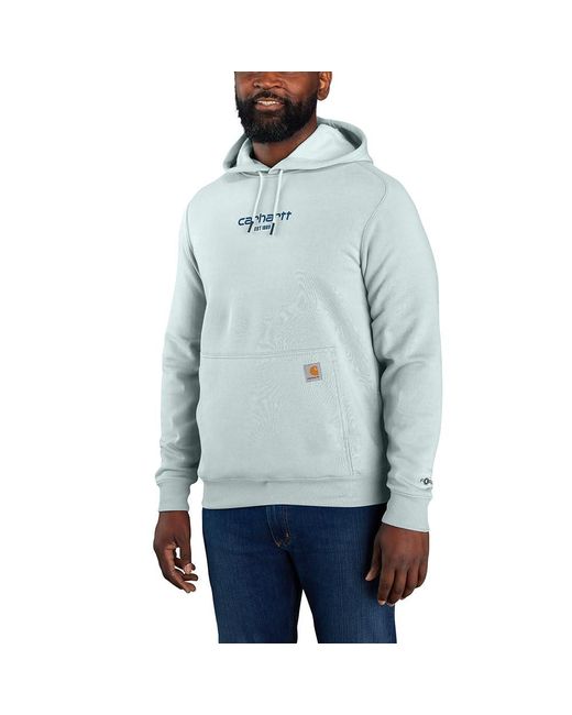 Carhartt Blue Force Relaxed Fit Lightweight Logo Graphic Sweatshirt for men
