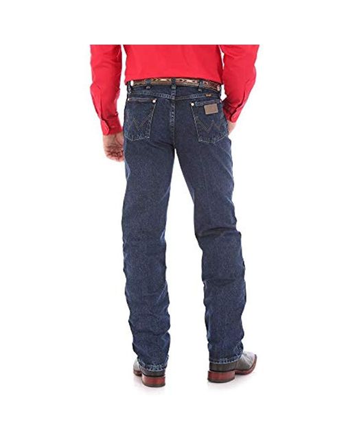 Wrangler Denim 13mwz Cowboy Cut Original Fit Jean in Dark Stone (Blue ...