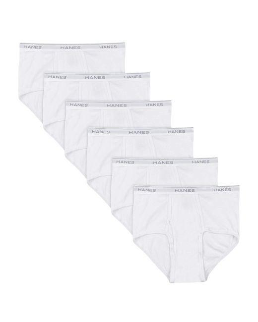 Hanes Tagless White Briefs With Comfortflex Waistband-multiple Packs Available for men