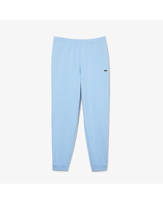 Lacoste Blue Tapered Fit W/adjustable Waist Sweatpants for men