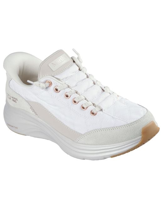 Skechers White Modern Comfort Sneaker