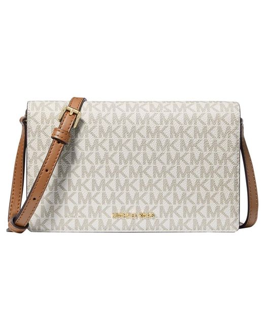 Michael Kors Black Jet Set Medium Flap Crossbody Bag