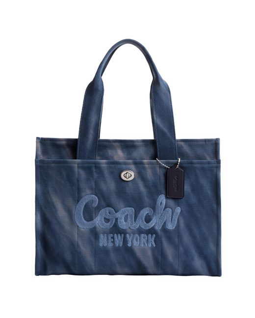 COACH Cargo Tote 42 in Blue | Lyst