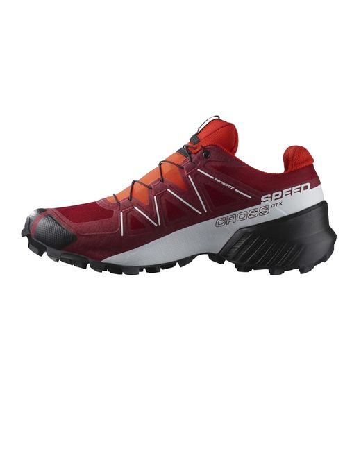 Salomon Red Speedcross Gore-tex Trail Running Shoes For for men