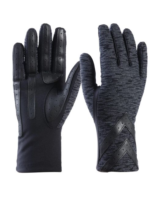 Isotoner S Spandex Touchscreen Cold Weather With Warm Fleece Lining And