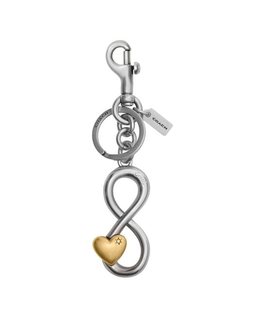 COACH Metallic For The Summer I Turned Pretty Infinity Bag Charm