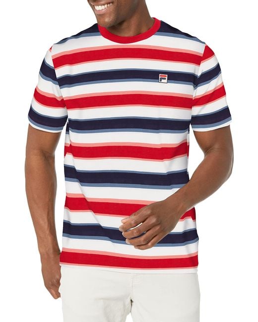 fila striped tee