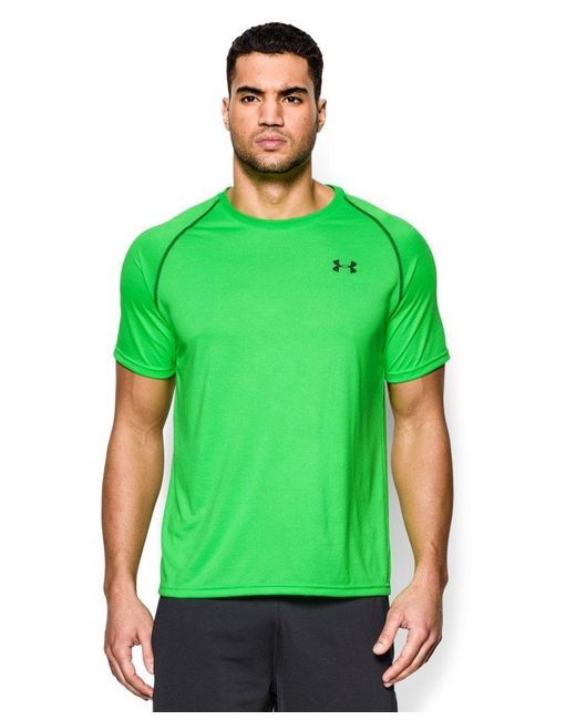 Under Armour Green Tech Short Sleeve T-shirt for men