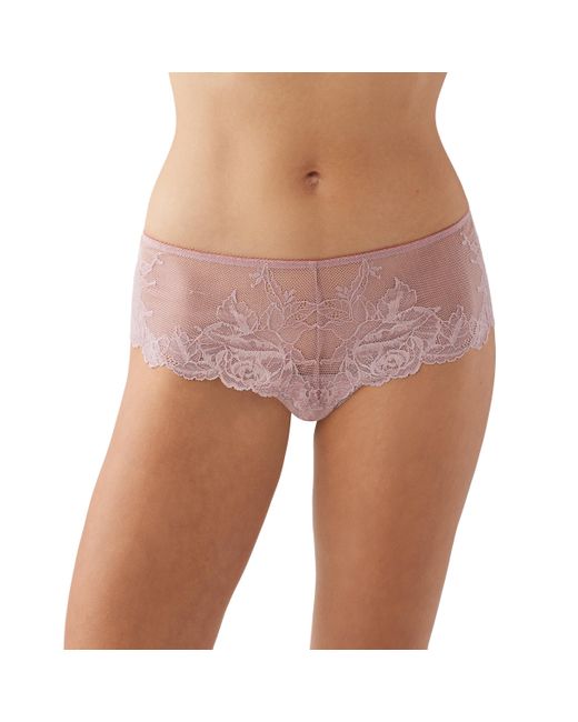Wacoal Purple Vivid Attraction Lace Tanga Panty