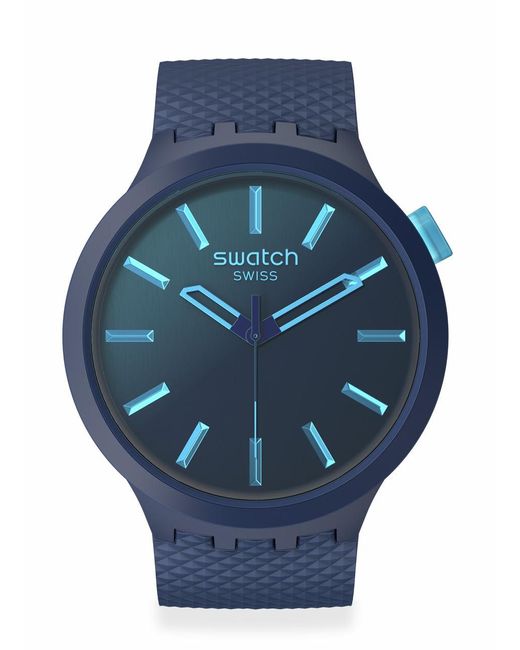 Swatch Blue Lässige Uhr SB05N113