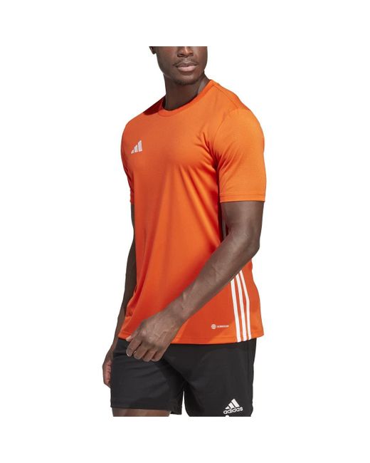 adidas Tall Size Tabela 23 Jersey in Orange for Men | Lyst
