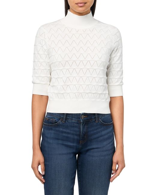 Trina Turk White Mali Pullover