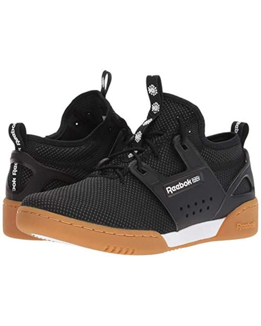 Reebok Workout Advance Ultraknit Cross Trainer in Black for Men | Lyst