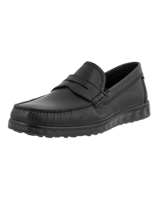 Ecco Black S Lite Moc Penny Driving Style Loafer for men