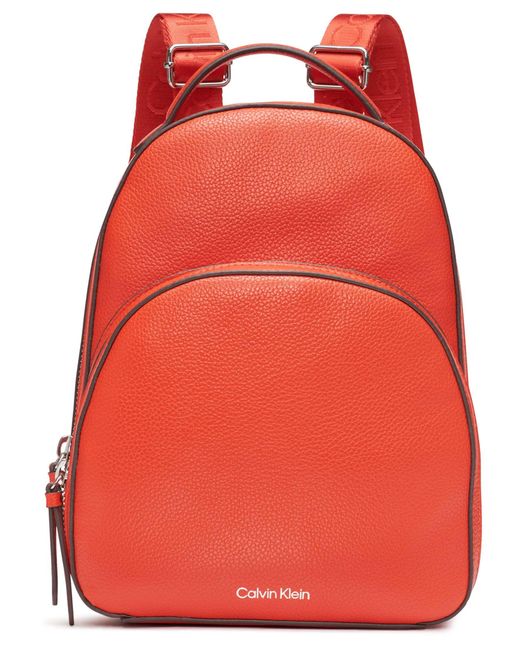 Calvin Klein Red Estelle Novelty-backpack