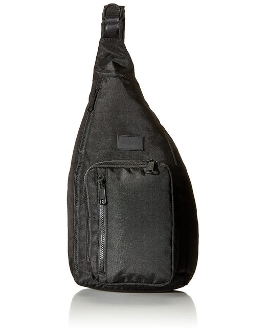 Vera Bradley Recycled Lighten Up Reactive Sling Backpack in Black Lyst