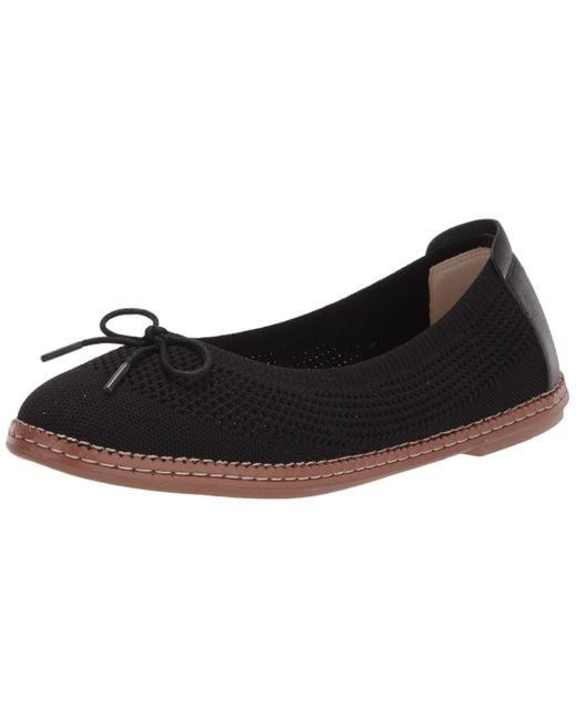Cole Haan Black Cloudfeel All Day Knit Ballet Flat