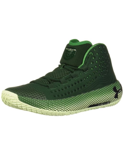 Under Armour Hovr Havoc 2 Basketball Shoe, Forest Green (300)/phosphor Green,  13 for Men | Lyst