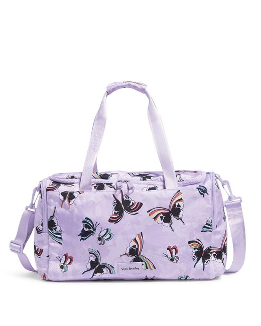 Vera Bradley Recycled Lighten Up Reactive Small Gym Bag Travel in