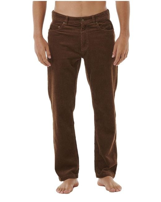 Rip Curl Brown Classic Surf Cord Pants Casual for men