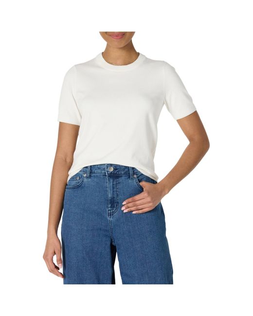 Pull à ches Courtes Amazon Essentials en coloris Blue