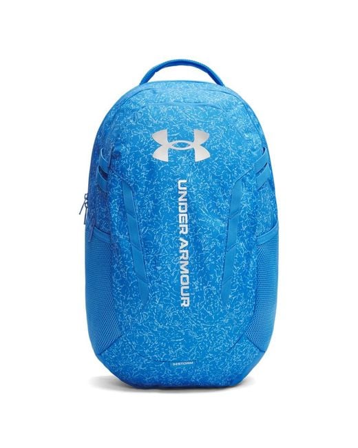 Under Armour 's Hustle Backpack, in Blue Lyst