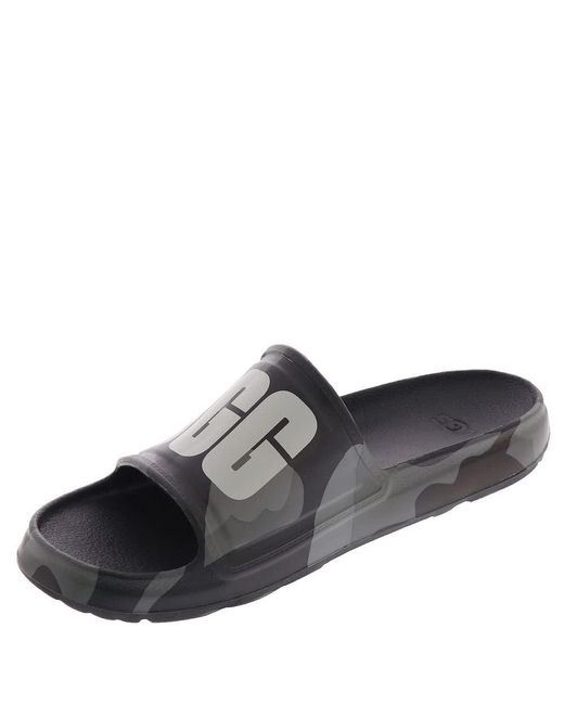 Ugg Black Wilcox Slide Camopop Sandal for men