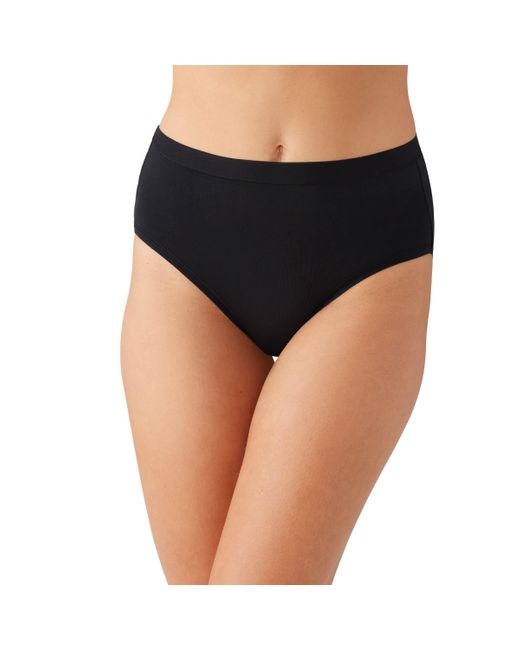 Wacoal Black Understated Cotton Brief Panty