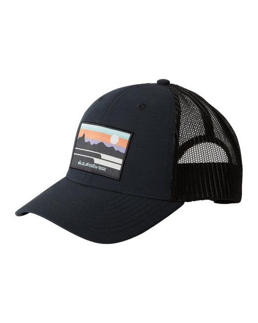 Quiksilver Blue Fabled Season Snapback Trucker Hat for men