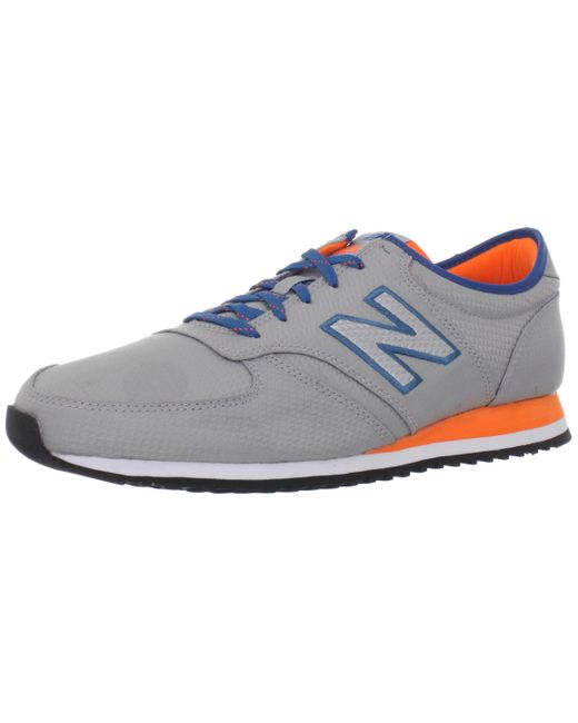 New Balance 420 V1 Sneaker in Grey/Orange (Gray) for Men | Lyst
