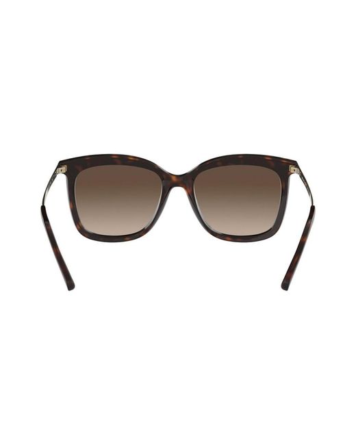 Michael Kors 333313 Sunglasses Dark Tortoise W/brown Gradient