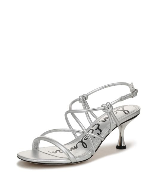Sam Edelman Metallic Riana Heeled Sandal