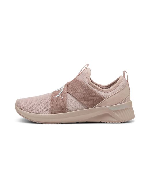 PUMA Pink Softride Harli Slip On Cross Trainer Sneaker