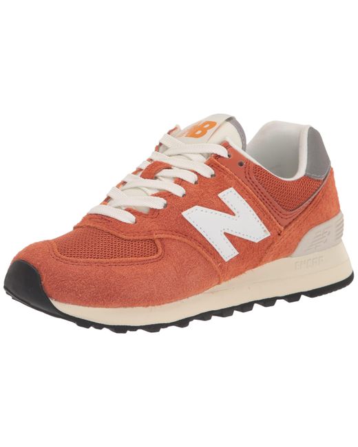 New Balance 574 V2 Lace-up Sneaker in Red | Lyst