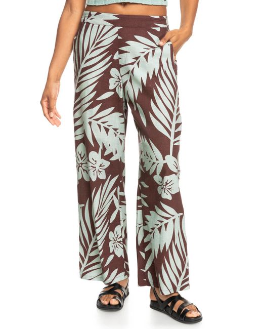 Roxy Multicolor Another Night Wide Leg Pant