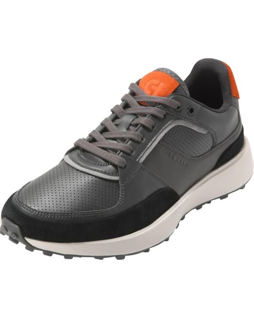 Cole Haan Black Grand Crosscourt Downtown Sneakers for men