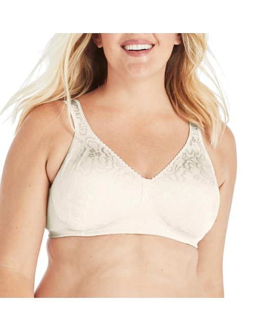 Playtex Natural 18 Hour Ultimate Lift & Support Wireless Bra Us4745