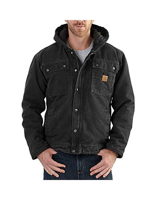 Carhartt Cotton Big & Tall Bartlett Jacket in Black for Men Lyst