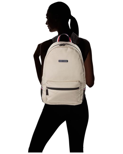 Tommy Hilfiger Alexander Backpack in Stone/Black (Black) Lyst