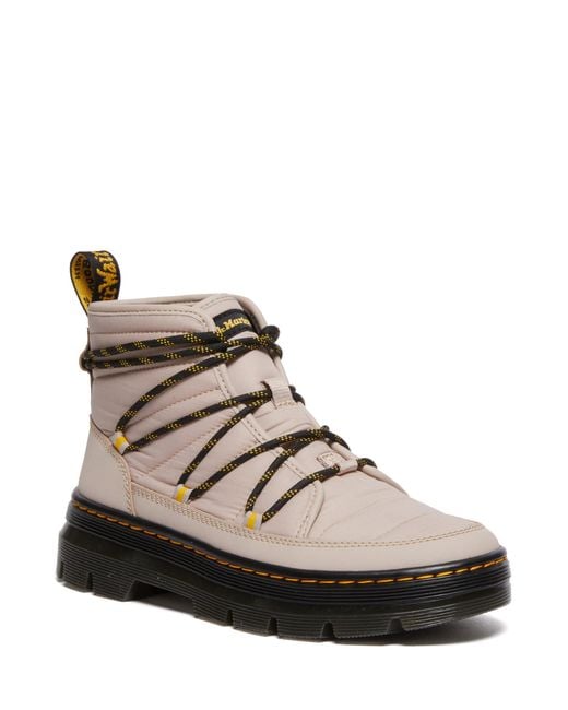 Dr. Martens Combs W Padded Snow Boot in Natural | Lyst