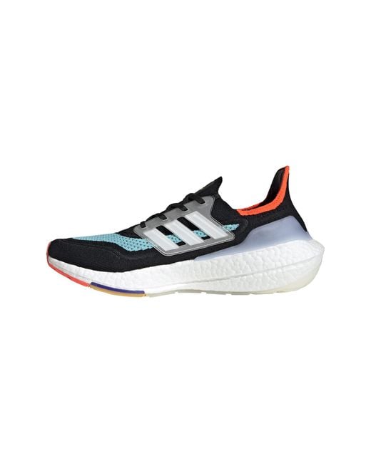 Adidas Blue Ultraboost-21 Trail Running Shoe for men