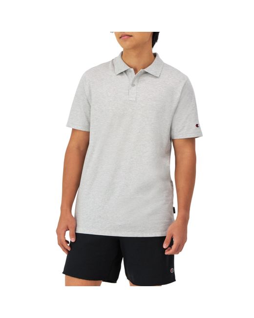 Champion , Comfortable Athletic, Best Polo T-shirt For , Oxford Gray With Taglet, X-large for men