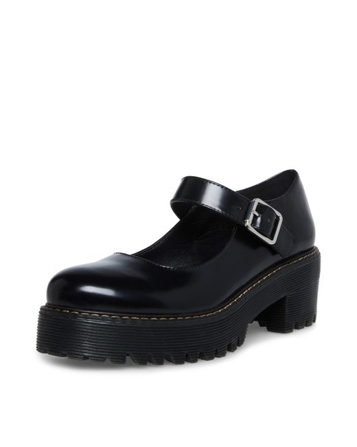 Madden Girl Happy Mary Jane Flat in Black Lyst