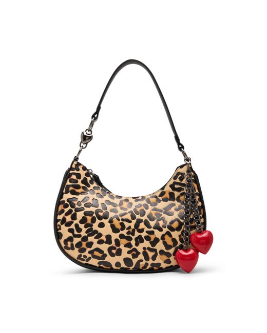 Betsey Johnson Gray On The Prowl Shoulder Bag