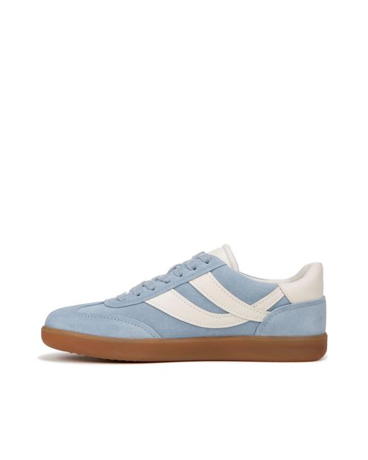 Vince S Oasis-w Lace Up Fashion Sneaker Glacial Blue Suede 8 M
